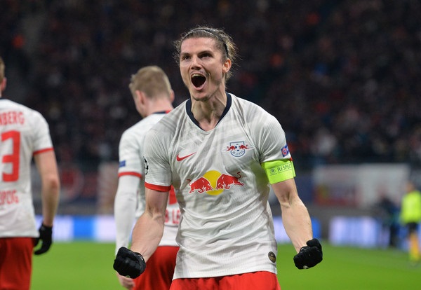 Fussball Champions League/ RB Leipzig - Tottenham Hotspur.
