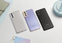 Das Samsung Galaxy S21 wird auf den neuesten Stand gebracht.