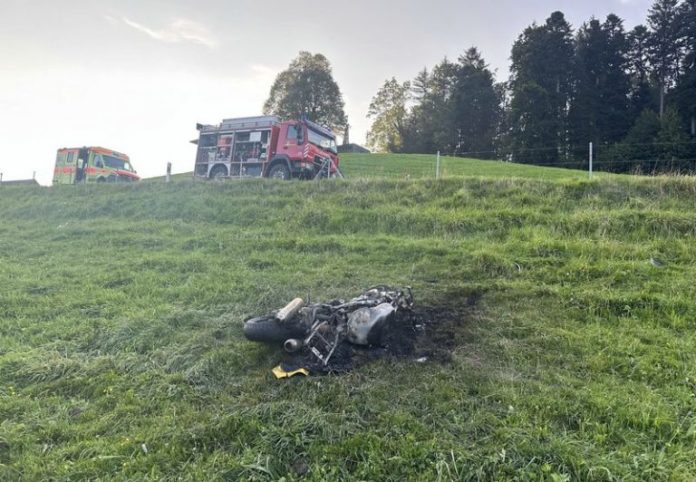 Motorradunfall Gais, 22.8.2024, 2 Tote