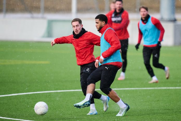 FC Vaduz Trainingsbeginn am 3.1.2025 mit Trainer Marc Schneider