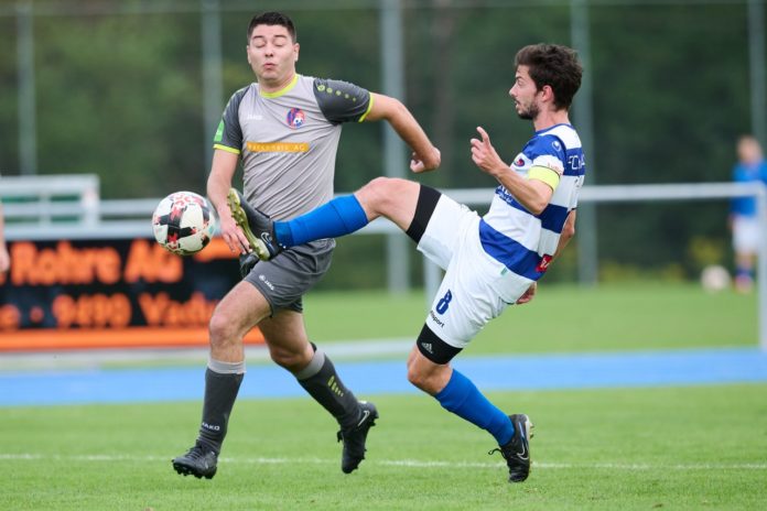 Fabio Quaderer FC Schaan beim 4-0-Sieg gegen Wittenbach am 23.8.2025